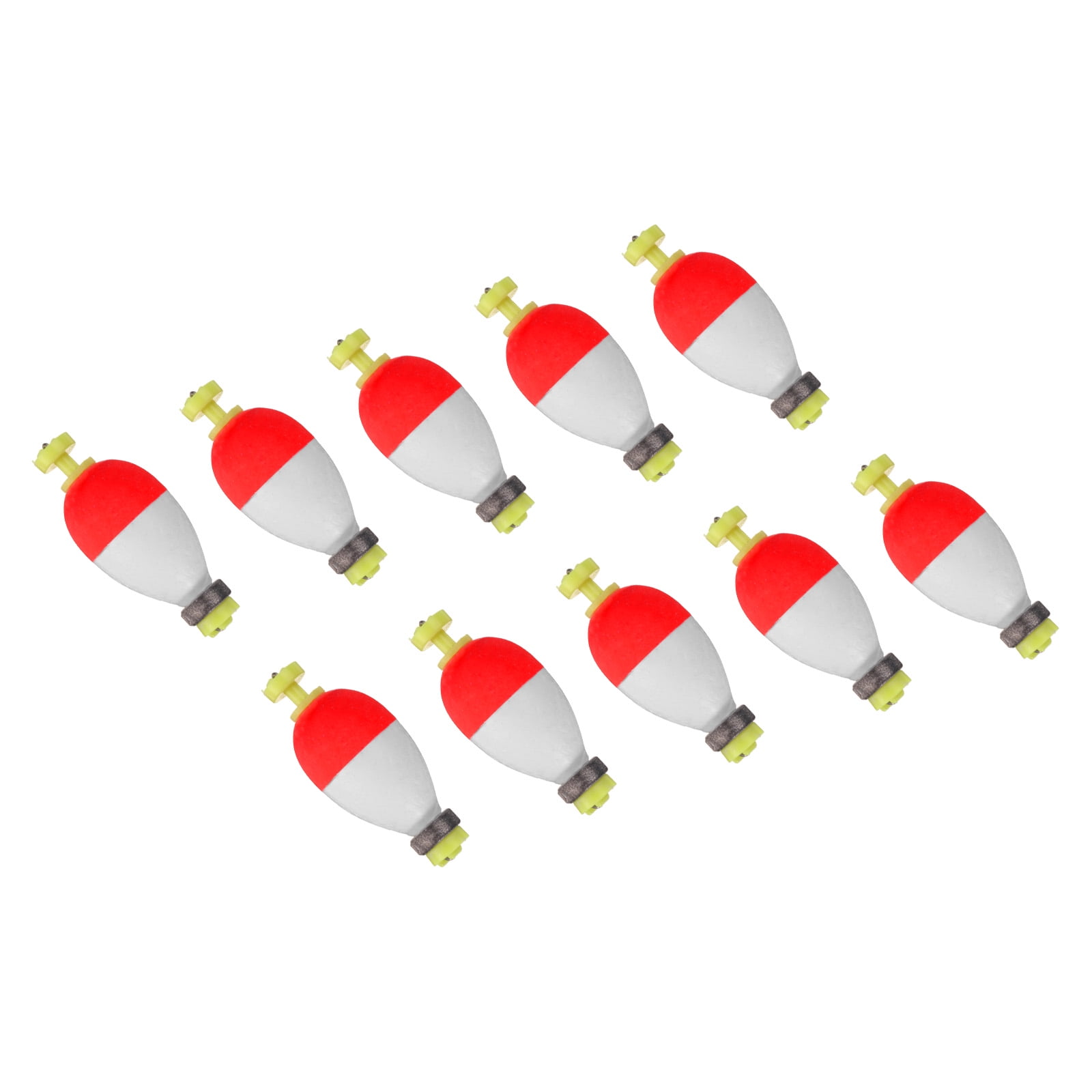 Uxcell Fishing Bobbers Floats 1.8 Inch, Pear Shape EVA Spring Foam