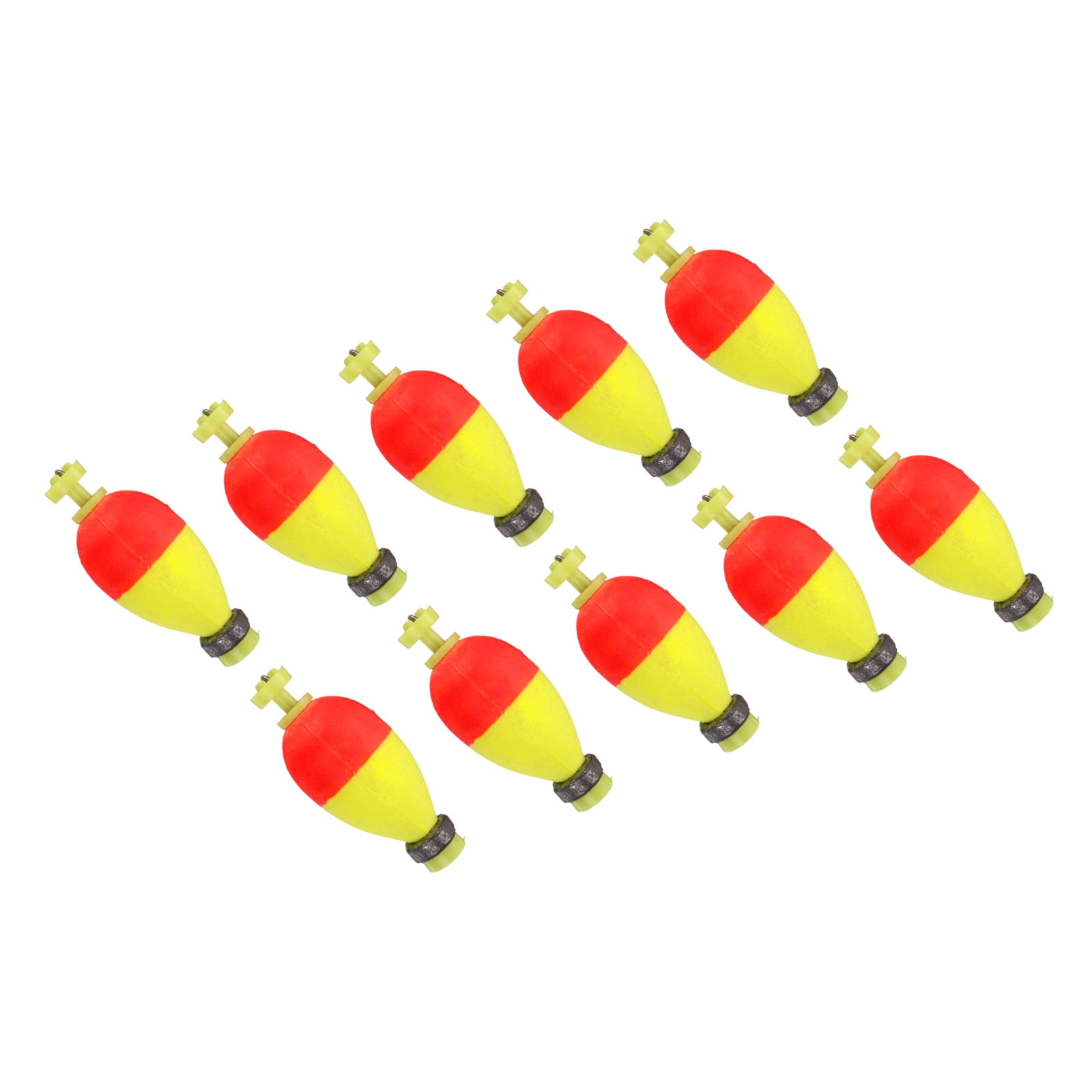 Uxcell Fishing Bobbers Floats 1.8 Inch, Pear Shape EVA Spring Foam