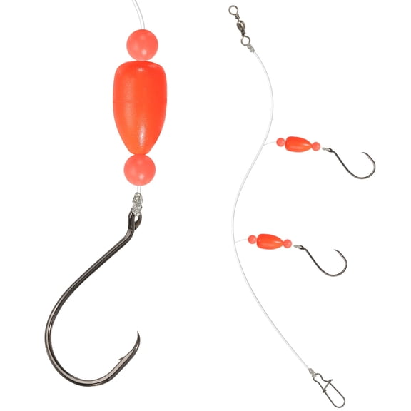 Uxcell Fishing Floats, 39 Inch Popping Floats Slip Bobbers Popping Corks Float Weighted Bobbers Fishing Tackle (4 Pack, Red)