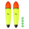 thumbnail image 1 of Uxcell Fishing Slip Bobbers, EVA Foam Bobbers with Fish Beads for Carp Bass Fishing 1.8 oz, 1 of 7