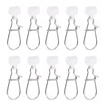 thumbnail image 1 of Uxcell Fishing Line Sinker Slider, with Duo Lock Snap Sinker Slider Weight Connector 6# for Fishing, White 10Pcs, 1 of 6