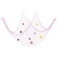 thumbnail image 1 of Uxcell Fishing Net Decor, 80" x 60" Fish Net Decor with Sea Shells, Light Pink, 1 of 6