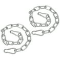 thumbnail image 1 of Uxcell Fitness Chain Porch Hanging Swing Chair Chain Heavy Duty Fitness Extension Kit Silver 3/16 x 20", 1 of 7
