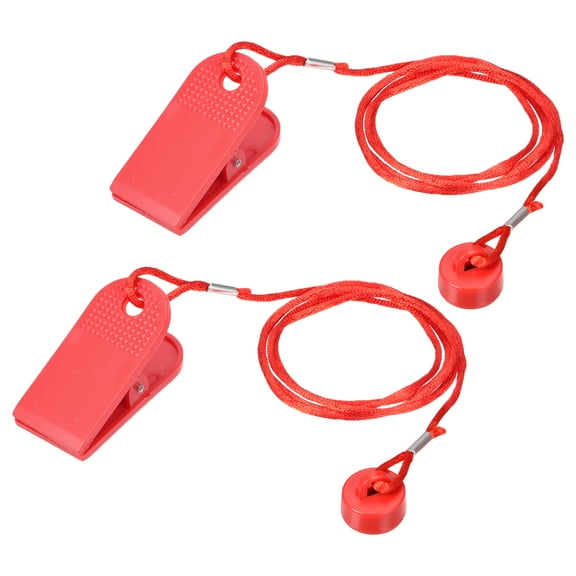 Uxcell Fitness Magnet, 20mm Dia. Shell, 15mm Dia. Magnet, Universal Lock for Treadmill 2 Pack