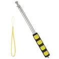 thumbnail image 1 of Uxcell Flag Pole 5.25 Feet Telescopic Handheld Flagpoles, Stainless Steel Tour Guide Portable Flag Pole Yellow, 1 of 7