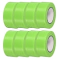 thumbnail image 1 of Uxcell Flagging Tape Non-Adhesive Plastic Neon Survey Marking Tape for Tree Hunting Boundaries Hazardous Areas Green 8, 1 of 5