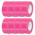 thumbnail image 1 of Uxcell Flagging Tape Non-Adhesive Plastic Neon Survey Marking Tape for Tree Hunting Boundaries Hazardous Areas Pink 8, 1 of 5