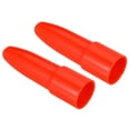thumbnail image 1 of Uxcell Flashlight Diffuser Caps, 2 Pcs PC Plastic Wear Resistant Flashlight Signal Wand, Red, 1 of 5