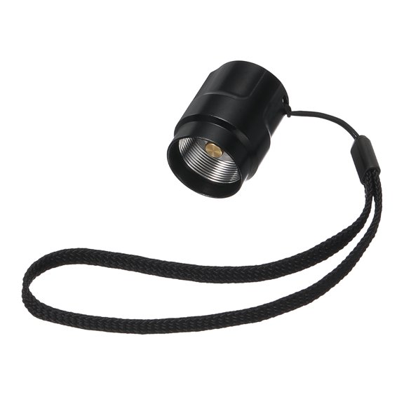 Uxcell Flashlight Tail Cap 1 Pcs, Flash Light End Cap 22mm Internal Thread Aluminum Alloy with Button Tail Switch for Home Camping Security LED Long Flashlight Indoor Outdoor, Black