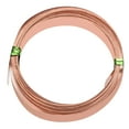thumbnail image 1 of Uxcell Flat Copper Wire, 2 Rolls 32Gauge/0.2x12mm 3m/9.84ft Flat Craft Wire, Copper, 1 of 5