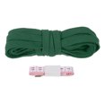 thumbnail image 1 of Uxcell Flat Drawstring Cord Replacement Soft Cotton Hoodie String Cord Roll Dark Green 12mm x 5 Yd, 1 of 6