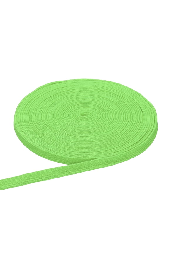 Flat Drawstring Cord Rope, 27 Yards x 0.5 Inch Draw String Replacement Rope Drawstring for Sweatpants Hoodie Pants Shorts Garment Accessories, Cyan