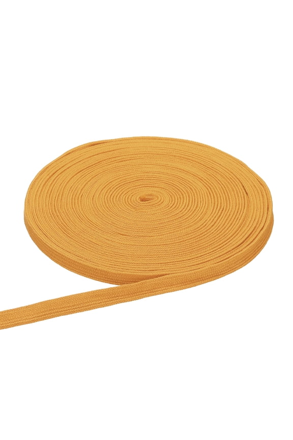 Flat Drawstring Cord Rope, 27 Yards x 0.5 Inch Draw String Replacement Rope Drawstring for Sweatpants Hoodie Pants Shorts Garment Accessories, Khaki