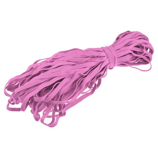 Pink 1/4 inch Elastic for Sewing Face Mask Skinny Elastic by the yard Thin  Braided Elastic 6mm Elastic Band Rope Cord Flat Flat Strap – Fabric4ever