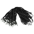 thumbnail image 1 of Uxcell Flat Lanyards with Clip Neck ID Card Badge Holder Black, 1 of 6
