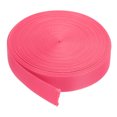 thumbnail image 1 of Uxcell Flat Nylon Webbing Strap 1 Inch 10 Yards Bright Rose Red for Backpack, Luggage-rack, 1 of 6
