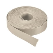 Uxcell Flat Nylon Webbing Strap 1 inch 15 Yards Champagne for Backpack Luggage-rack