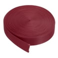 thumbnail image 1 of Uxcell Flat Nylon Webbing Strap 1 Inch 20 Yards Burgundy for Backpack, Luggage-rack, 1 of 6