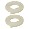 thumbnail image 1 of Uxcell Flat Suede Leather Lace, Faux Leather Strap Leather Strings Cord DIY Supplies Beige 0.2 in, 1 of 7