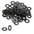 thumbnail image 1 of Uxcell Flat Washers 304 Stainless Steel Metal Metric Washers Electroplated Flat Gasket Spacer 100 Pcs M8 x5/16"ID x 11/16"OD, 1 of 7