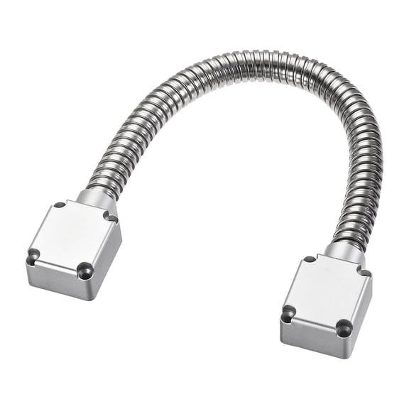 Uxcell Flexible Door Loop Wire Protection Sleeving with Ends 400mm x 14mm
