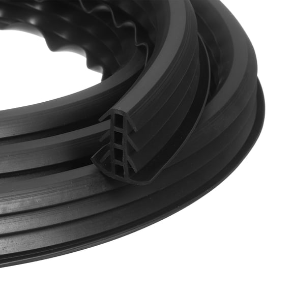 Uxcell Flexible EPDM Rubber Strip (3.2 ft Long, 7/8"(22mm) Wide) - Weather/Aging Resistant Concrete Expansion Joint Filler for Driveway/Sidewalks/Concrete Crack Repair/Replacement, Black