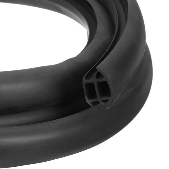 Uxcell Flexible EPDM Rubber Strip (9.8 ft Long, 1"(25mm) Wide) - Weather/Aging Resistant Concrete Expansion Joint Filler for Driveway/Sidewalks/Concrete Crack Repair/Replacement, Black