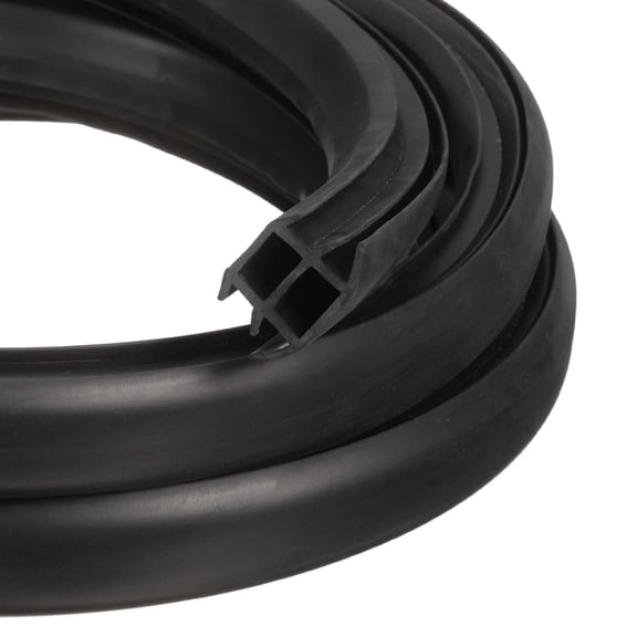 Uxcell Flexible EPDM Rubber Strip (9.8 ft Long, 1"(26mm) Wide) - Weather/Aging Resistant Concrete Expansion Joint Filler for Driveway/Sidewalks/Concrete Crack Repair/Replacement, Black