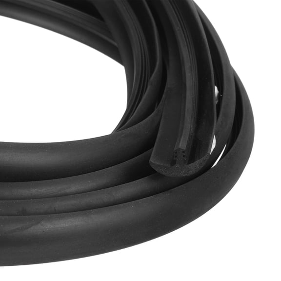 Uxcell Flexible EPDM Rubber Strip (9.8 ft Long, 4/5"(20mm) Wide) - Weather/Aging Resistant Concrete Expansion Joint Filler for Driveway/Sidewalks/Concrete Crack Repair/Replacement, Black