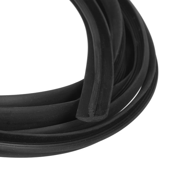 Uxcell Flexible EPDM Rubber Strip (9.8ft Long, 1/2"(14mm) Wide) - Weather/Aging Resistant Concrete Expansion Joint Filler for Driveway/Sidewalks/Concrete Crack Repair/Replacement, Black