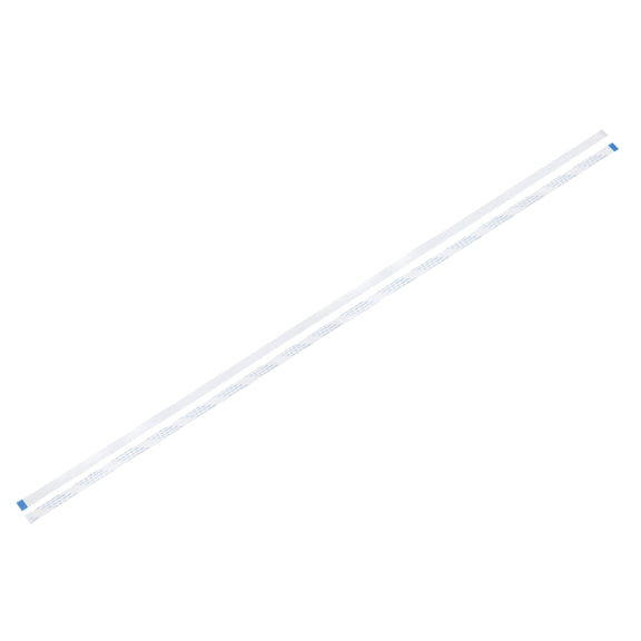 Uxcell Flexible Flat Cable, 1000mm 1mm Pitch 12 Pins FPC FFC Flexible Ribbon Cable for LCD TV Car Audio DVD Player 5Pcs (B Type)