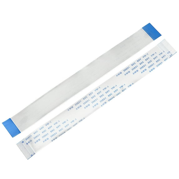 Uxcell Flexible Flat Cable, 32 Pins 0.5mm Pitch 150mm FPC FFC Flexible Ribbon Cable 10Pcs (A Type)