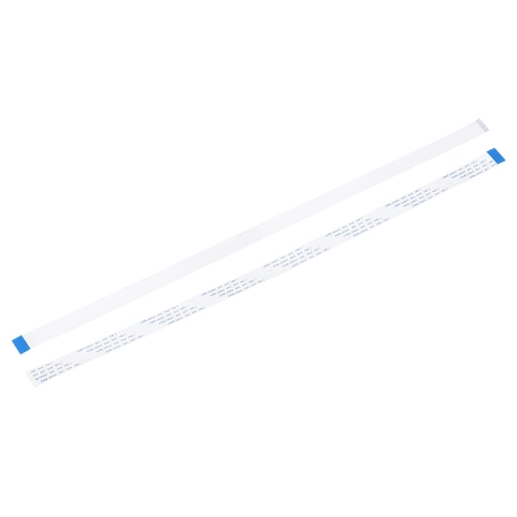 Uxcell Flexible Flat Cable,400mm 1mm Pitch 14 Pins FPC FFC Flexible Ribbon Cable for LCD TV Car Audio DVD Player 10Pcs (B Type)