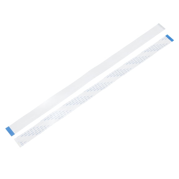 Uxcell Flexible Flat Cable, 400mm 1mm Pitch 20 Pins FPC FFC Flexible Ribbon Cable for LCD TV Car Audio DVD Player 5Pcs (B Type)