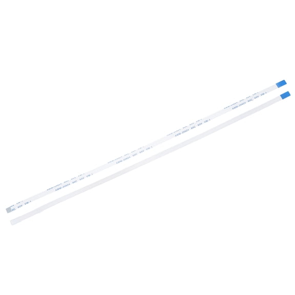 Uxcell Flexible Flat Cable, 400mm 1mm Pitch 8 Pins FPC FFC Flexible Ribbon Cable for LCD TV Car Audio DVD Player 5Pcs (B Type)
