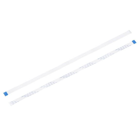 Uxcell Flexible Flat Cable,500mm 1mm Pitch 10 Pins FPC FFC Flexible Ribbon Cable for LCD TV Car Audio DVD Player 10Pcs (B Type)