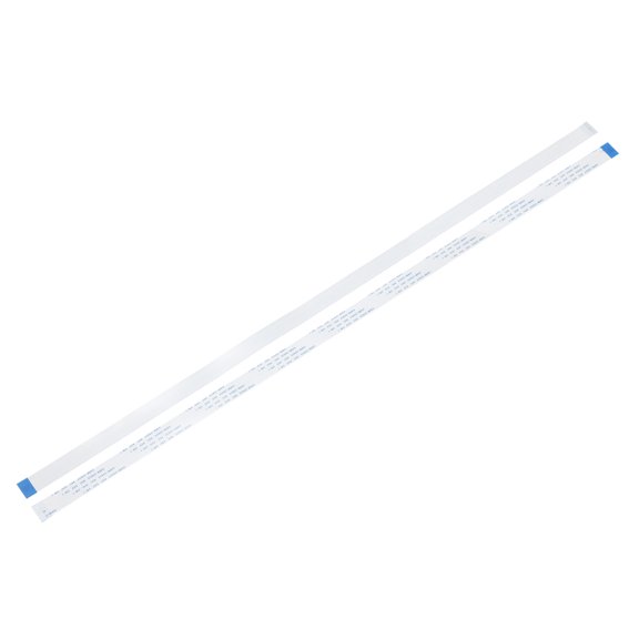 Uxcell Flexible Flat Cable, 500mm 1mm Pitch 12 Pins FPC FFC Flexible Ribbon Cable for LCD TV Car Audio DVD Player 5Pcs (B Type)