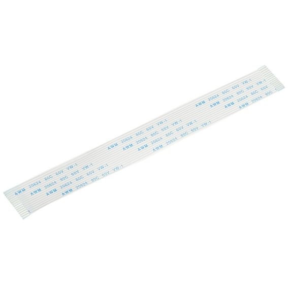 Uxcell Flexible Flat Cable Extension Cables 15 Pins 1.0mm Pitch 200mm A Type for DVD Player 6 Pack