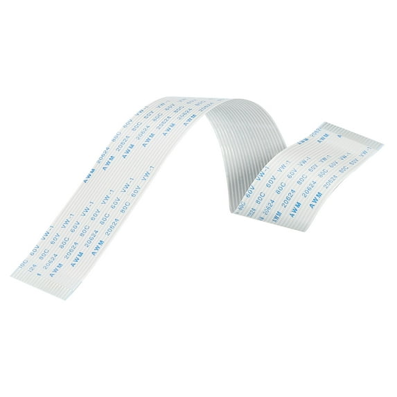 Uxcell Flexible Flat Cable Extension Cables 20 Pins 1.0mm Pitch 200mm A Type for DVD Player, Laptop 5 Pack