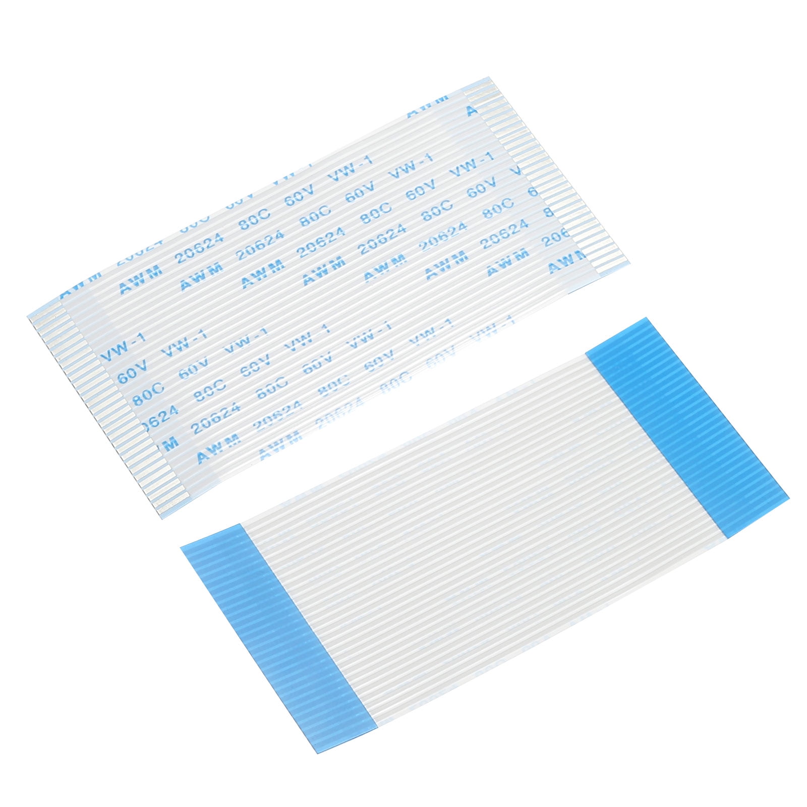 Uxcell Flexible Flat Cable Extension Cables 30 Pins 1.0mm Pitch 60mm A