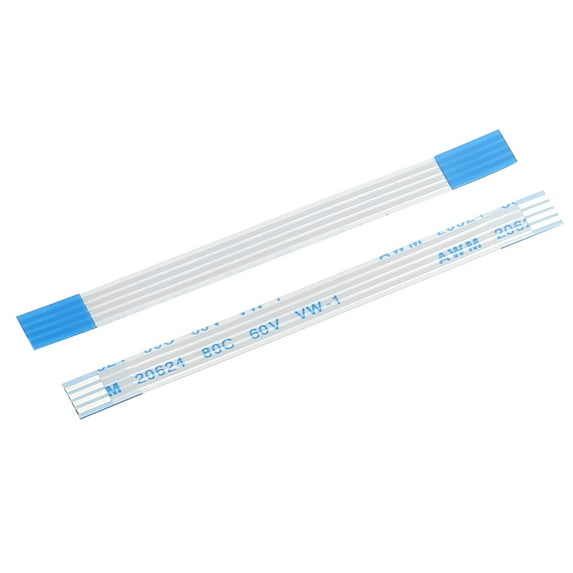 Uxcell Flexible Flat Cable Extension Cables 4 Pins 1.0mm Pitch 60mm A Type for DVD Player 20 Pack