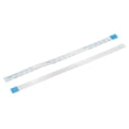 thumbnail image 1 of Uxcell Flexible Flat Cable Extension Cables 6 Pins 1.0mm Pitch 150mm B Type for DVD Player 8 Pack, 1 of 5