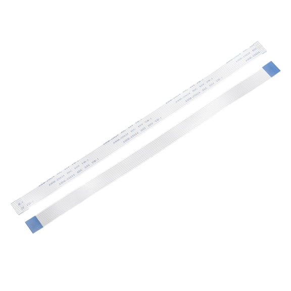 Uxcell Flexible Flat Cable Extension Ribbon Cables 9 Pins 1.0mm Pitch 200mm for 3D Printer, DIY, Camera, Screen and DVD Player Connector A Type Pack of 20