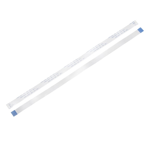 Uxcell Flexible Flat Cable Extension Ribbon Cables 9 Pins 1.0mm Pitch 300mm for 3D Printer, DIY, Camera, Screen and DVD Player Connector A Type Pack of 20