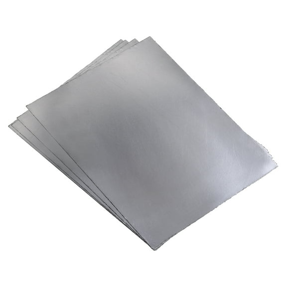 Uxcell Flexible Foil Graphite Gasket Sheet Foil Sheet 250*200*0.4mm, Pack of 4