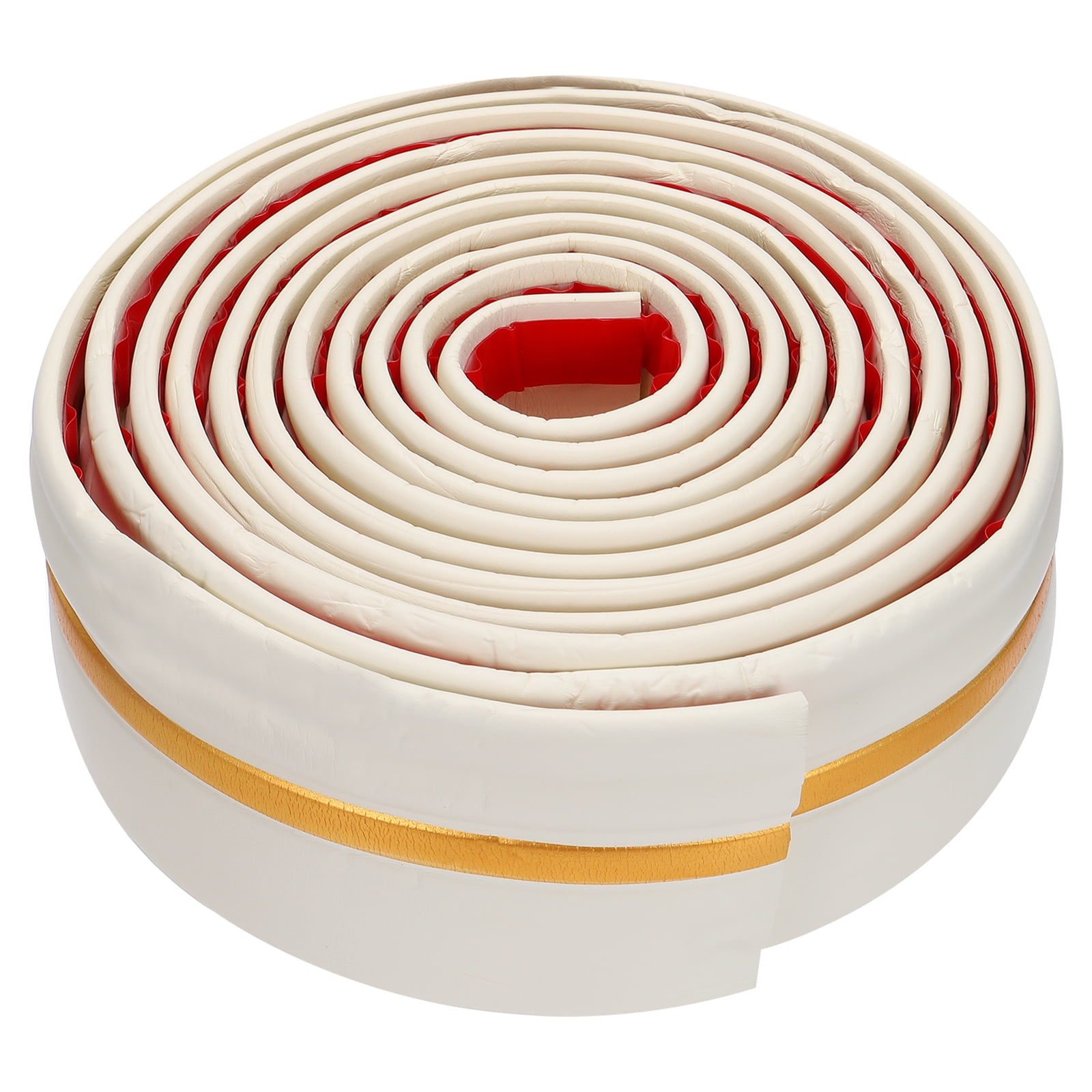 Uxcell Flexible Rubber Baseboard Molding Trim, 3.86 Inch x 16.4 Feet ...