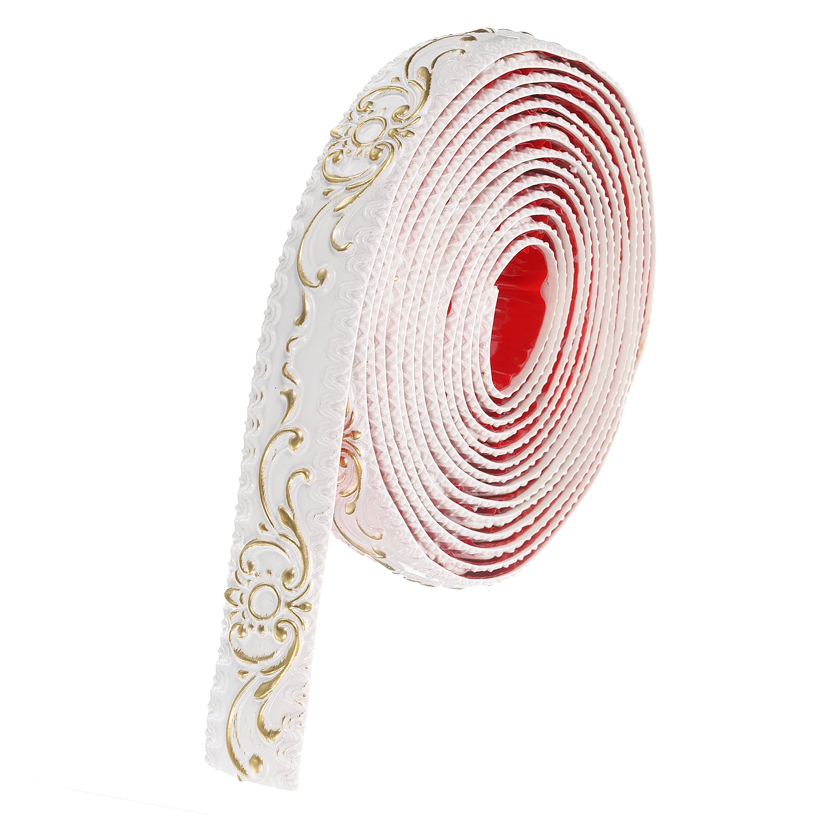 Uxcell Flexible Wall Trim 1.4" 16.4 Feet Self Adhesive DIY Peel and ...