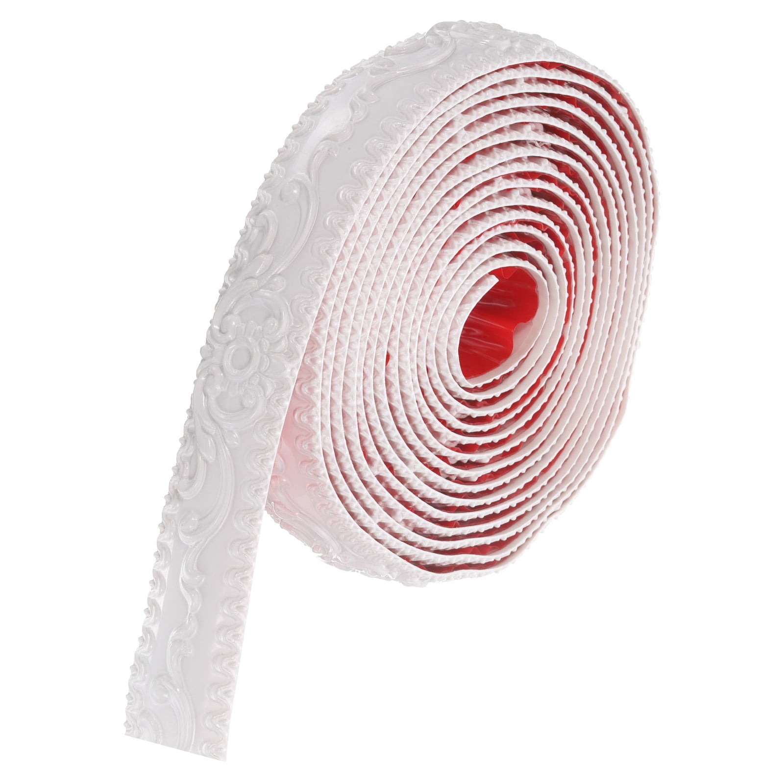 Uxcell Flexible Wall Trim 1.4" 16.4 Feet Self Adhesive DIY Peel and ...