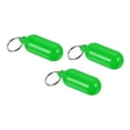 thumbnail image 1 of Uxcell Floating Keychain, 3 Pack Plastic Key Float Buoyant Keyrings for Boating Water Sports, Green, 1 of 6