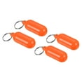 thumbnail image 1 of Uxcell Floating Keychain, Marine Sailing Key Chain Buoyant Keyrings Orange, 1 of 7